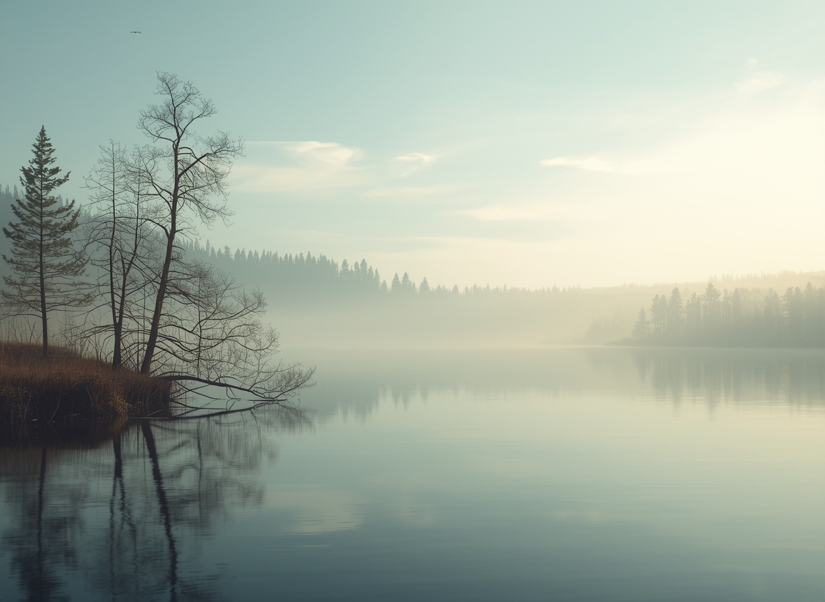 Calm horizon suggesting openness and reflective pause